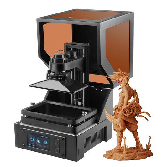 MALYAN S100 Mini Resin 3D Printer with 5.5" 2K LCD Curing Screen, High Precision, Auto Leveling, Printing Size 115 x 65 x 110 mm, Beginner Friendly