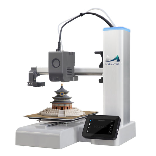 MALYAN M200 Ultra 3D Printer, Max 600mm/s High Speed & Precision Printing, Full-Auto Leveling & Smart Vibration Compensation with Cameras for Monitoring, Out of The Box, Print Size 180x180x180mm