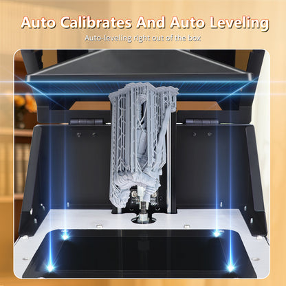 MALYAN S100 Mini Resin 3D Printer with 5.5" 2K LCD Curing Screen, High Precision, Auto Leveling, Printing Size 115 x 65 x 110 mm, Beginner Friendly