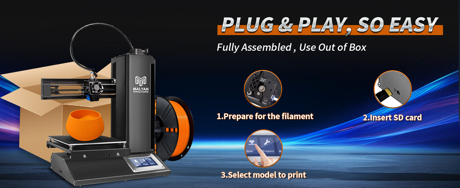 Beginner-Friendly Desktop FDM 3D Printer